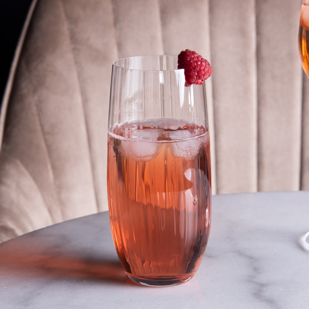 Boîte de 6 gobelets forme haute Waterfall 35 cl Table passion - Mathon - 2