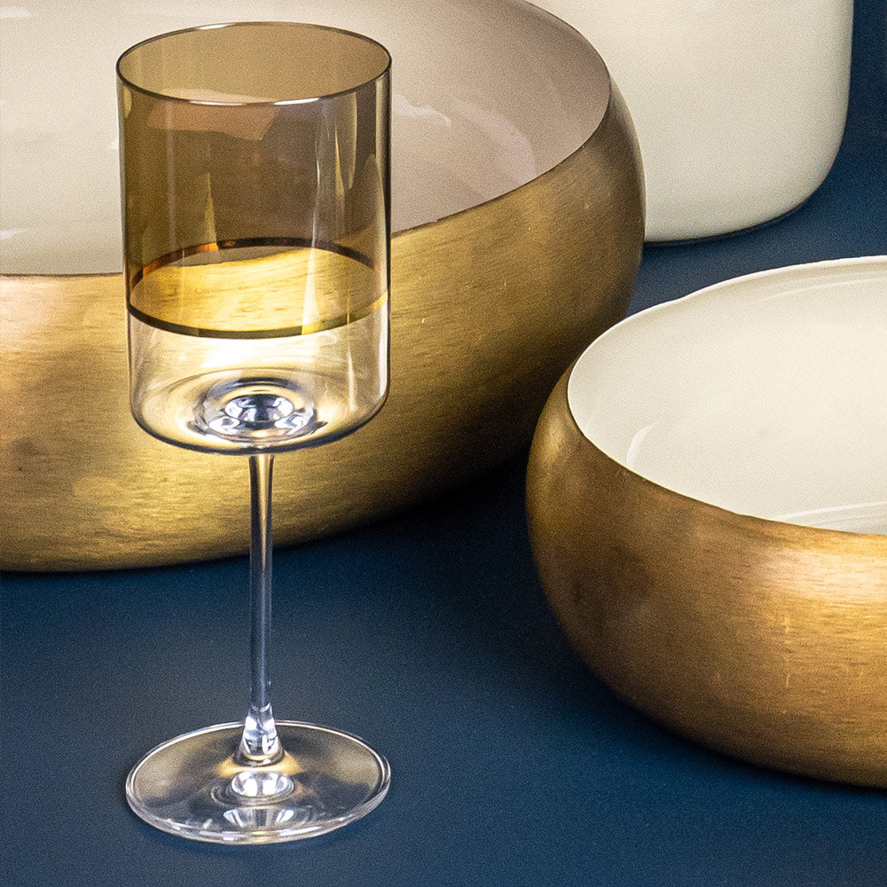 Verre à pied Exter or 34 cl (lot de 6) Rona - Mathon - 2