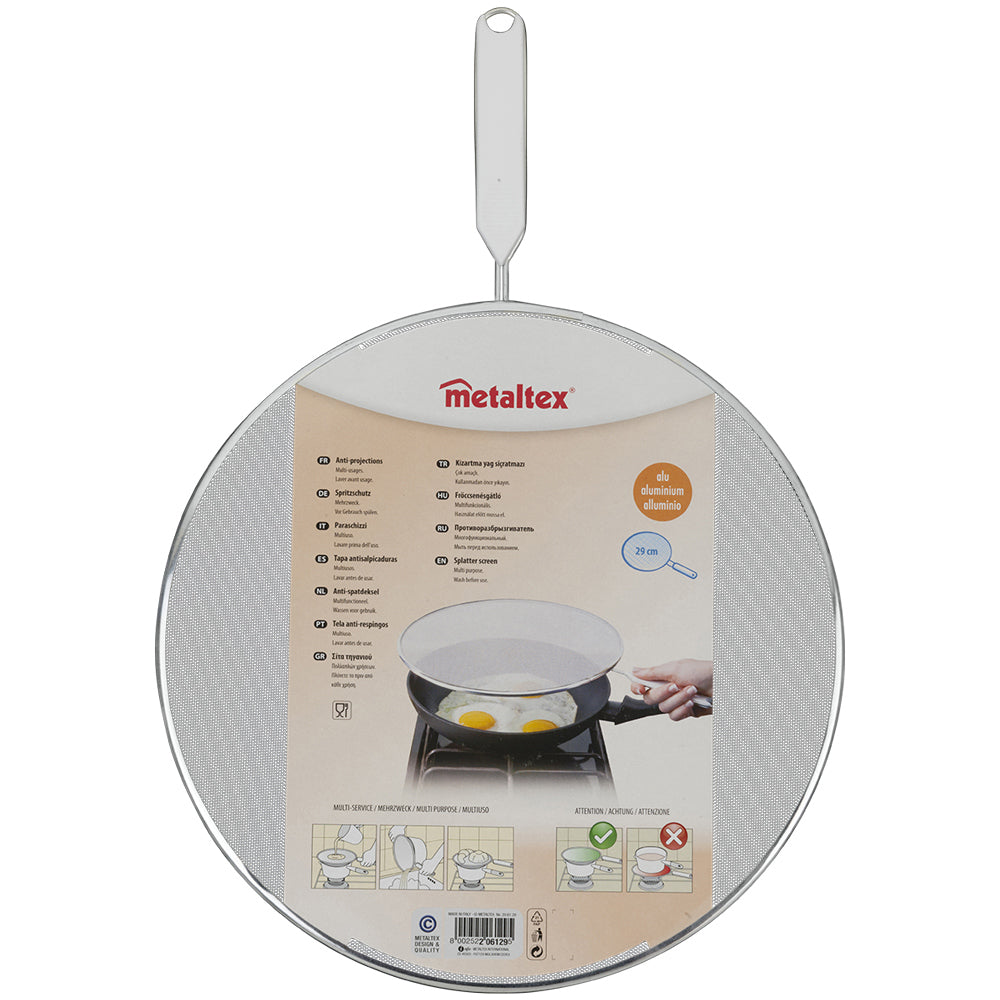 Couvercle anti - projection 29cm Metaltex - Mathon - 2