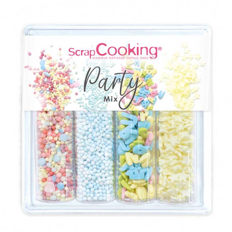 Mix de décors sucrés Fête 60 g Scrapcooking - Mathon