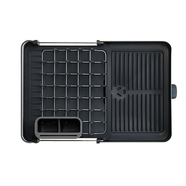 Égouttoir à vaisselle extensible avec bec verseur Gris Joseph Joseph - Mathon - 2