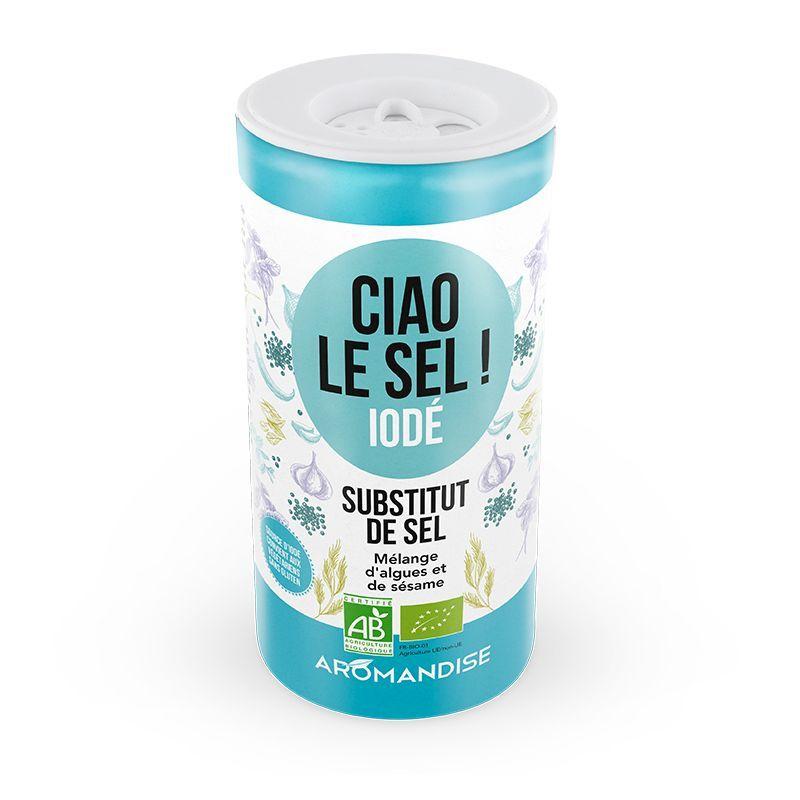 Substitut de sel Ciao le sel - Iodé 70 g Aromandise - Mathon