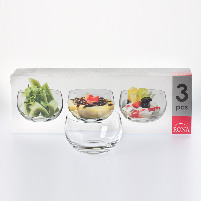 Boîte de 3 verrines Tonneau 30 cl Rona - Mathon - 3