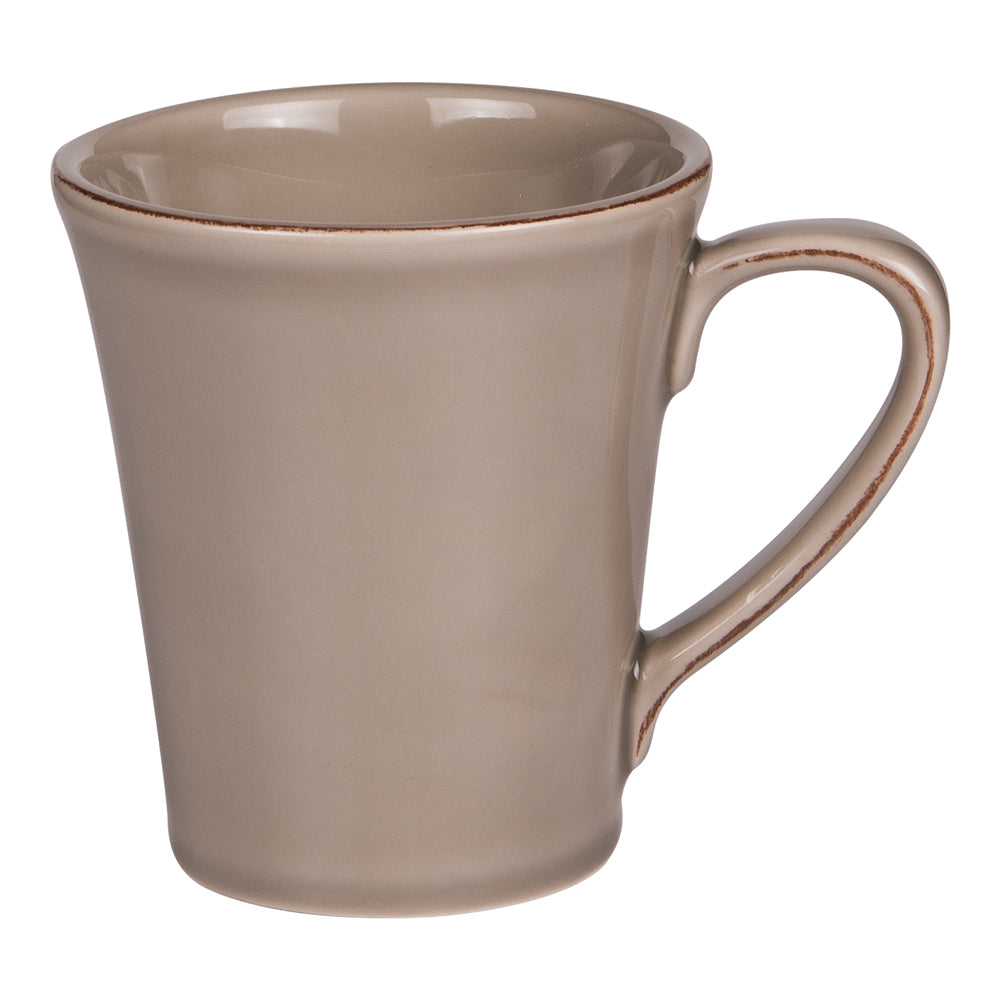 Mug Toscane 40 cl gris clair (lot de 2) Table passion - Mathon