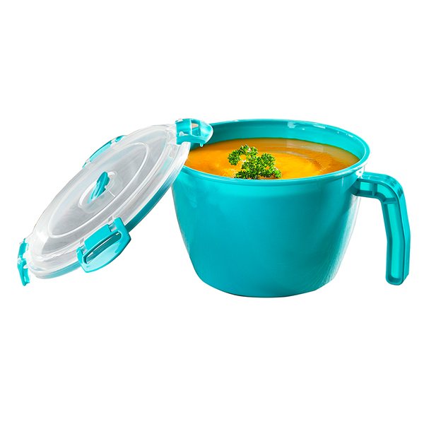 Bol à soupe binaural pour four à micro-ondes, vaisselle de style
