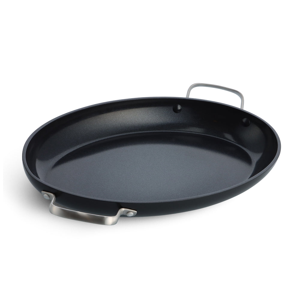 Poêle à poisson Copenhagen 40cm Greenpan - Mathon - 1