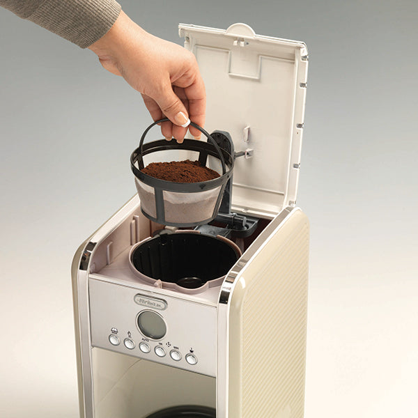 Cafetière Vintage Beige 4 -12 tasses programmable 960 W 1342 Ariete - Mathon - 3