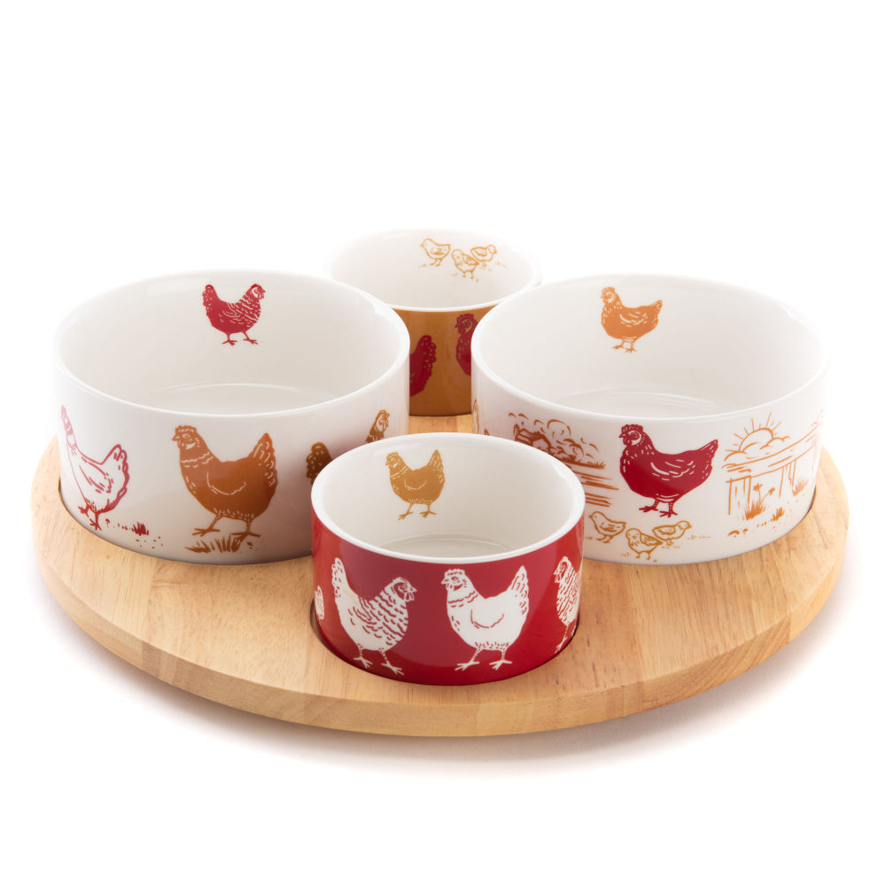 Service apéritif tournant Maggie 4 bols Amadeus - Mathon - 1