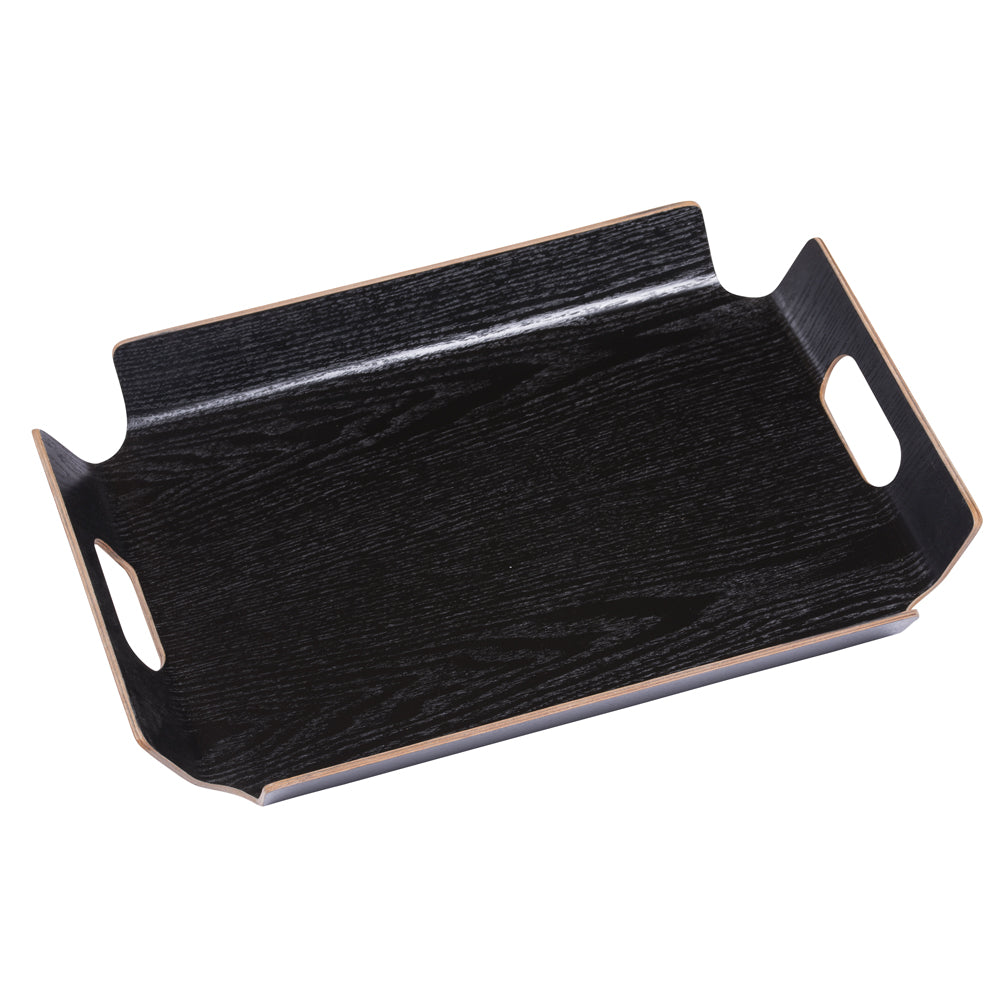 Plateau rectangle no angle 44,5x33,5 cm noir Table passion - Mathon - 2