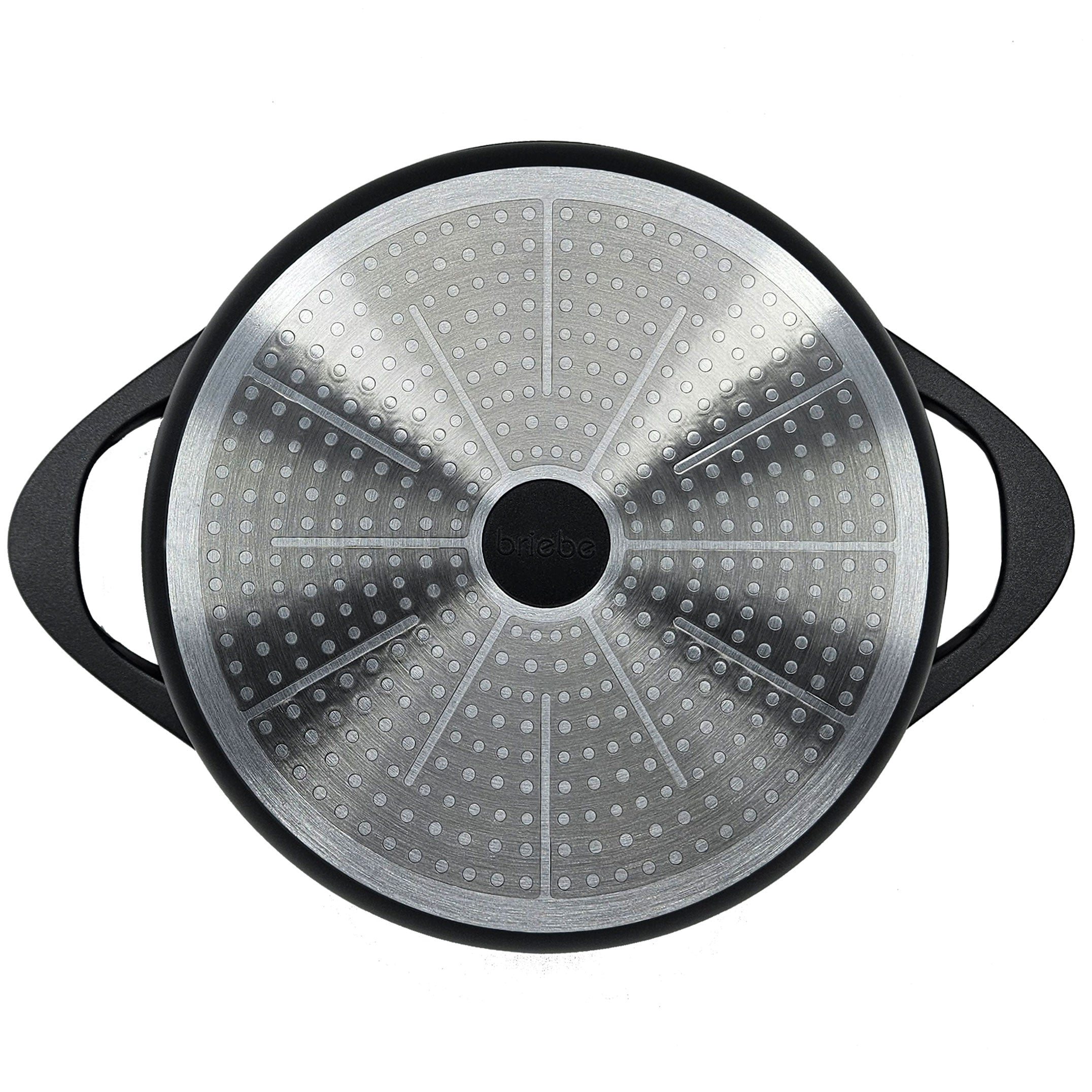 Batterie de Cuisine Induction 8 Pièces Aluminium Fonte 4 Casseroles 4 Couvercles  Noir MGK-17S - Mathon - 7