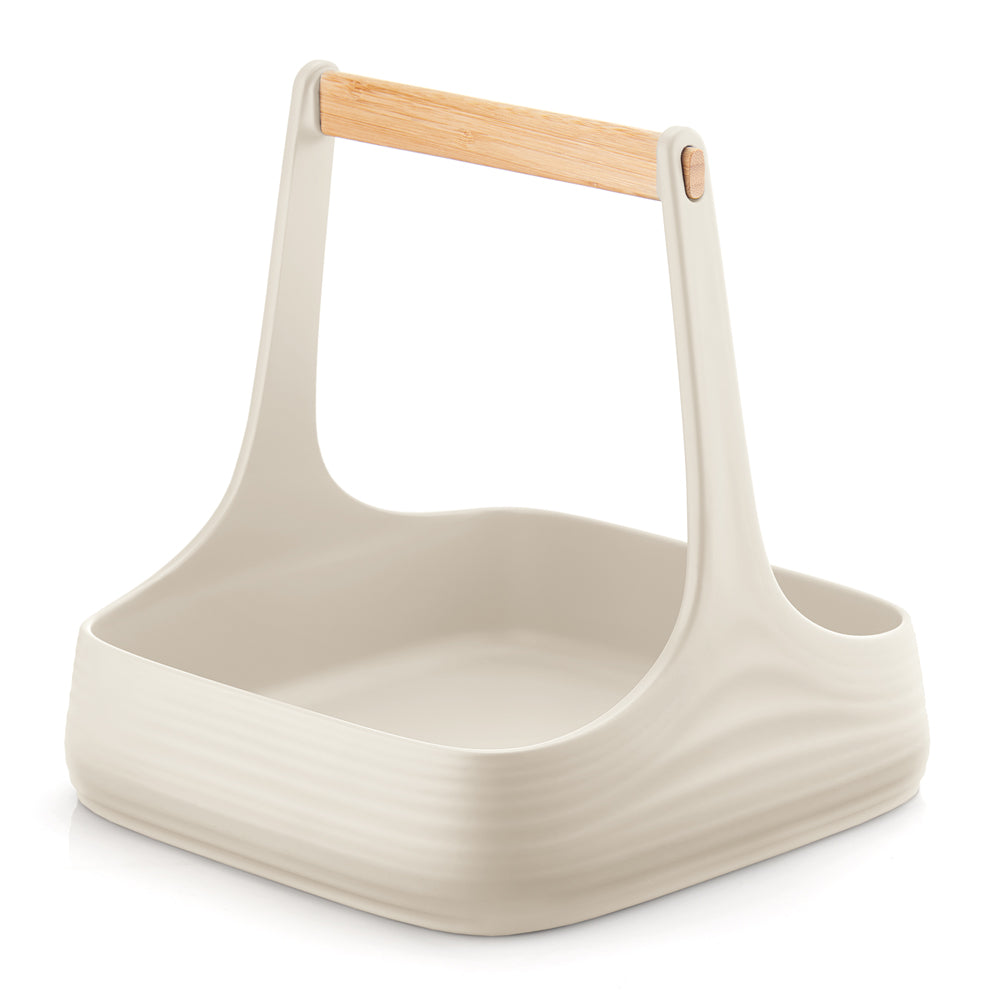 Panier de table ou de cuisine blanc lait Guzzini - Mathon