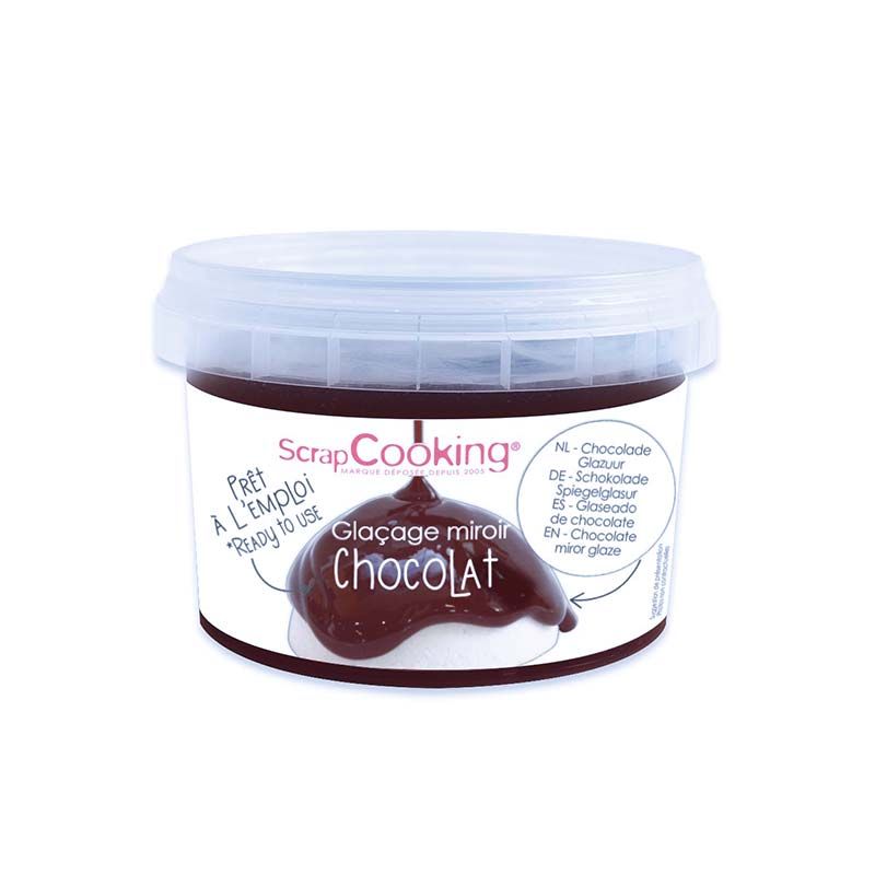 Glaçage au chocolat effet miroir 300 g Scrapcooking - Mathon
