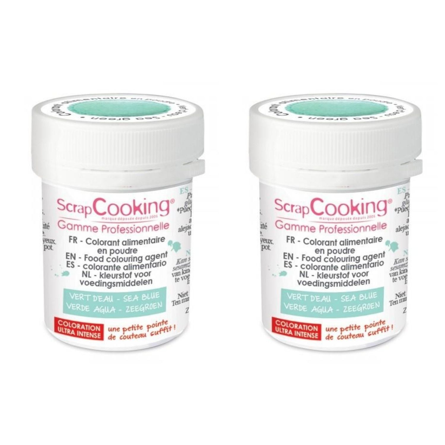 Colorant alimentaire en poudre 10 g - vert d