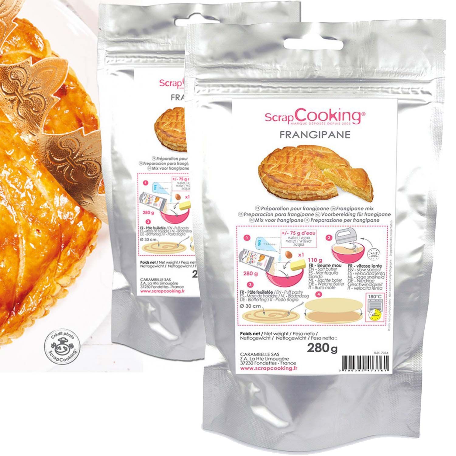 Préparation pour frangipane 560 g Scrapcooking - Mathon