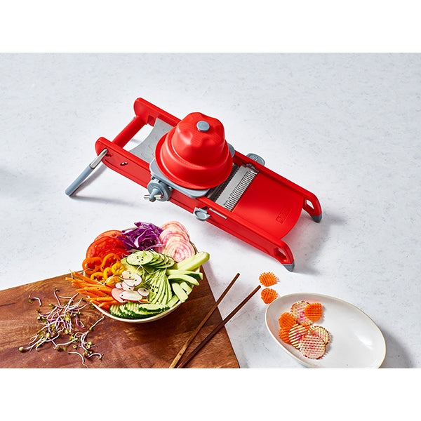 Mandoline swing Plus rouge De Buyer - Mathon - 4