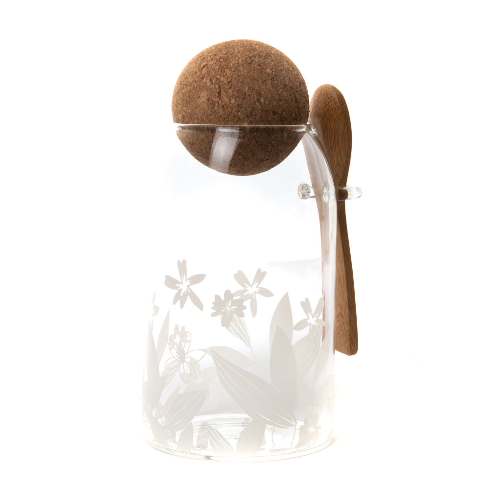 Pot Luisa avec bouchon et cuillère 29 cm Amadeus - Mathon - 1