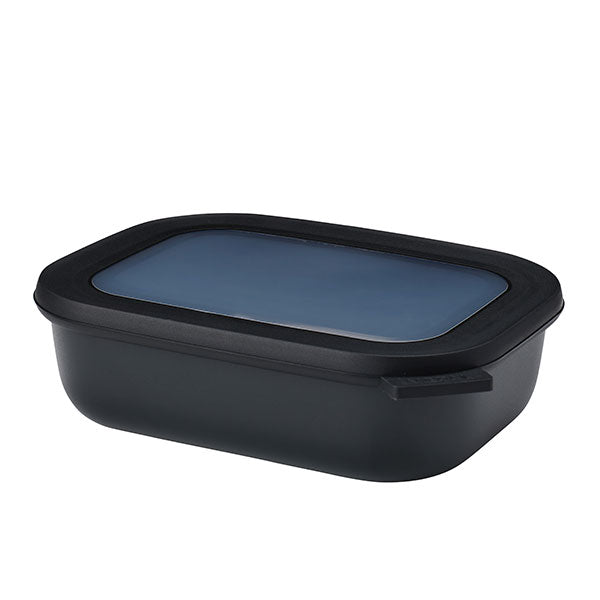 Bol multifonction rectangulaire Cirqula 1000 ml Nordic Black Mepal - Mathon - 1