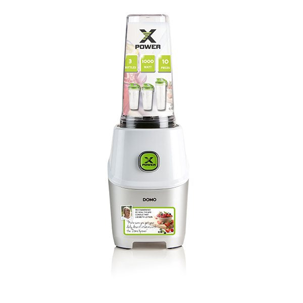 Blender Xpower et 3 bouteilles 1000 W DO700BL Domo - Mathon - 5
