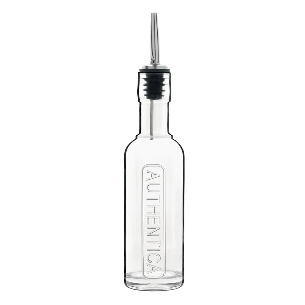 Bouteille à huile avec bouchon verseur Optima 0,25 l Bormioli Luigi - Mathon