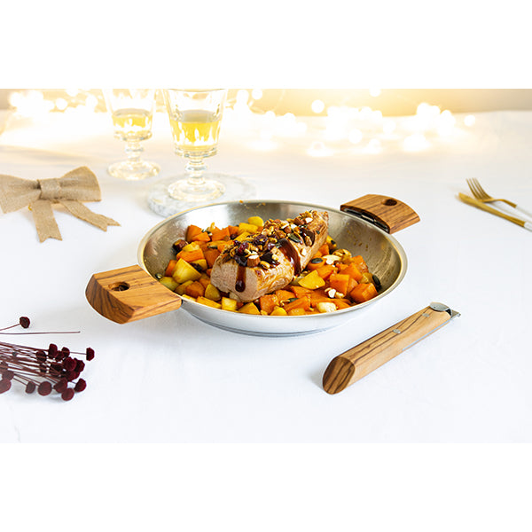 Poêle haute tout inox Mutine sans manche 24 cm Cristel - Mathon - 2