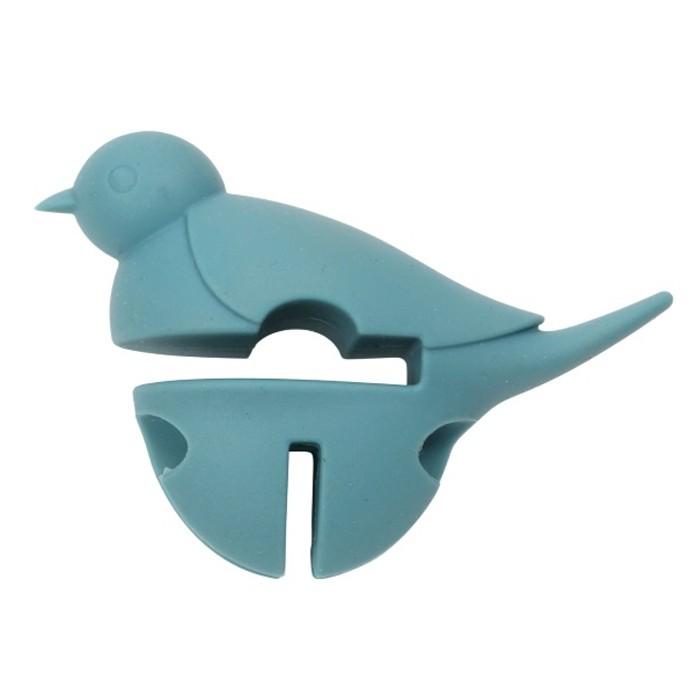 Repose cuillère Petit oiseau bleu 3 en 1 - Dexam Chevalier diffusion - Mathon