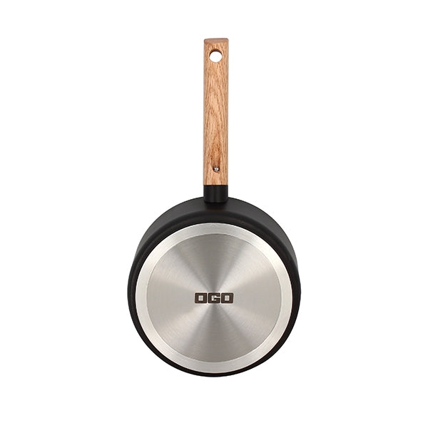 Casserole Ector induction manche en bois 18 cm Ogo - Mathon - 3