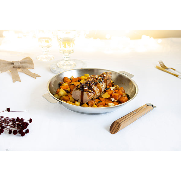 Poêle tout inox Mutine sans manche 26 cm Cristel - Mathon - 3