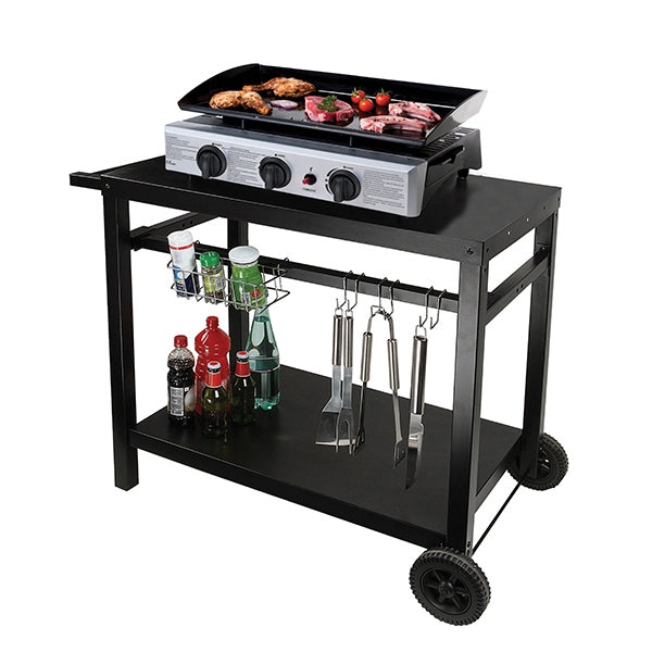 Chariot pour plancha en métal Livoo - Mathon - 1