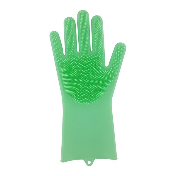 Paire de gants éponges magiques silicone Elicuisine - Mathon - 3