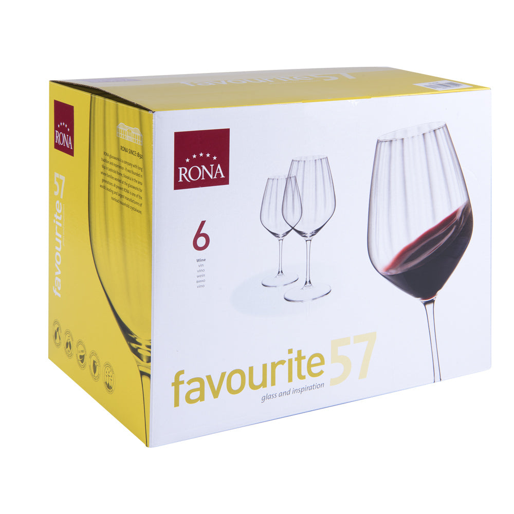 Verre à Bordeaux Favourite Optic 57 cl (lot de 6) Rona - Mathon - 3