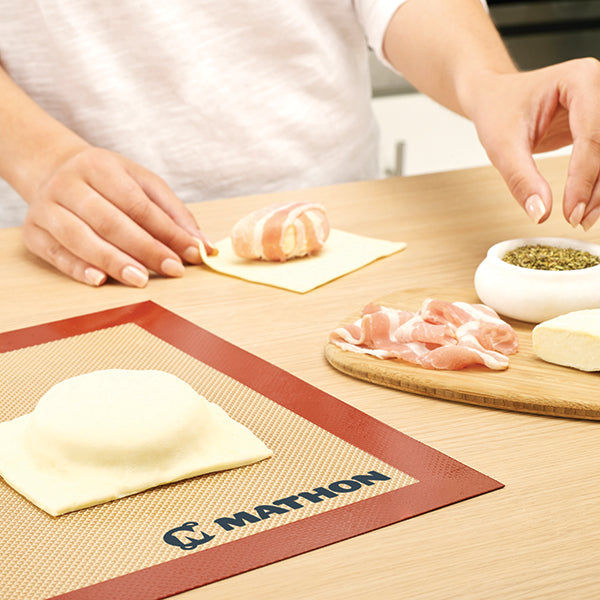 Tapis de cuisson professionnel silicone et fibre de verre 40 cm Mathon - Mathon - 3