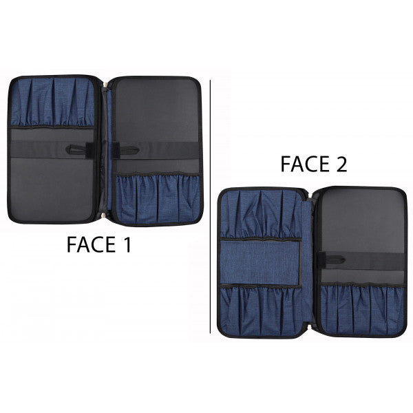 Mallette pour couteaux Wusaki vide 21 places en polyester Wusaki - Mathon - 2