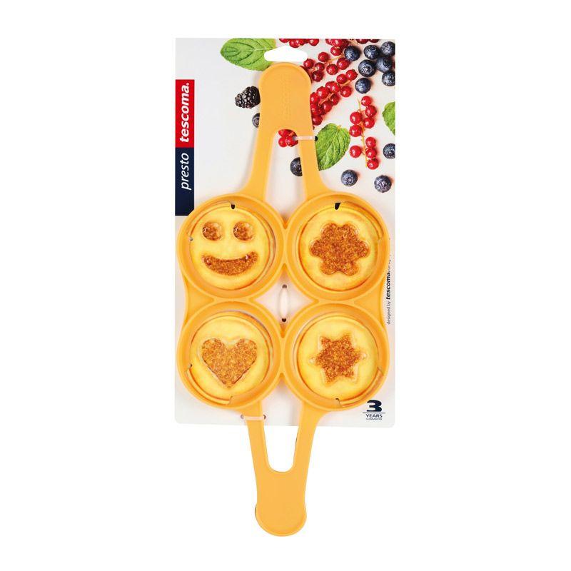 Moule à pancakes et œufs x 4 Chevalier diffusion - Mathon