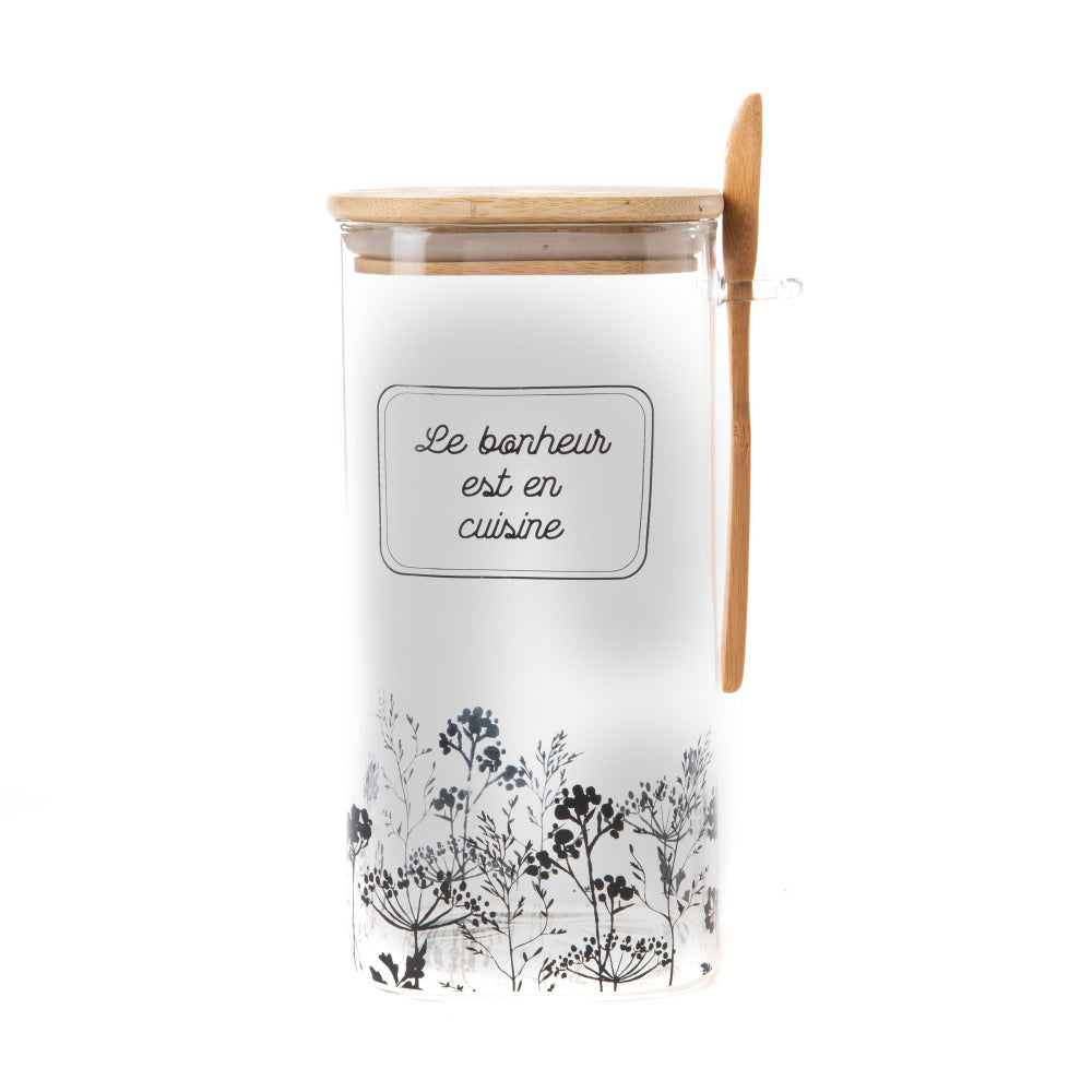 Bonbonnière avec cuillère 21 cm Yuma Amadeus - Mathon