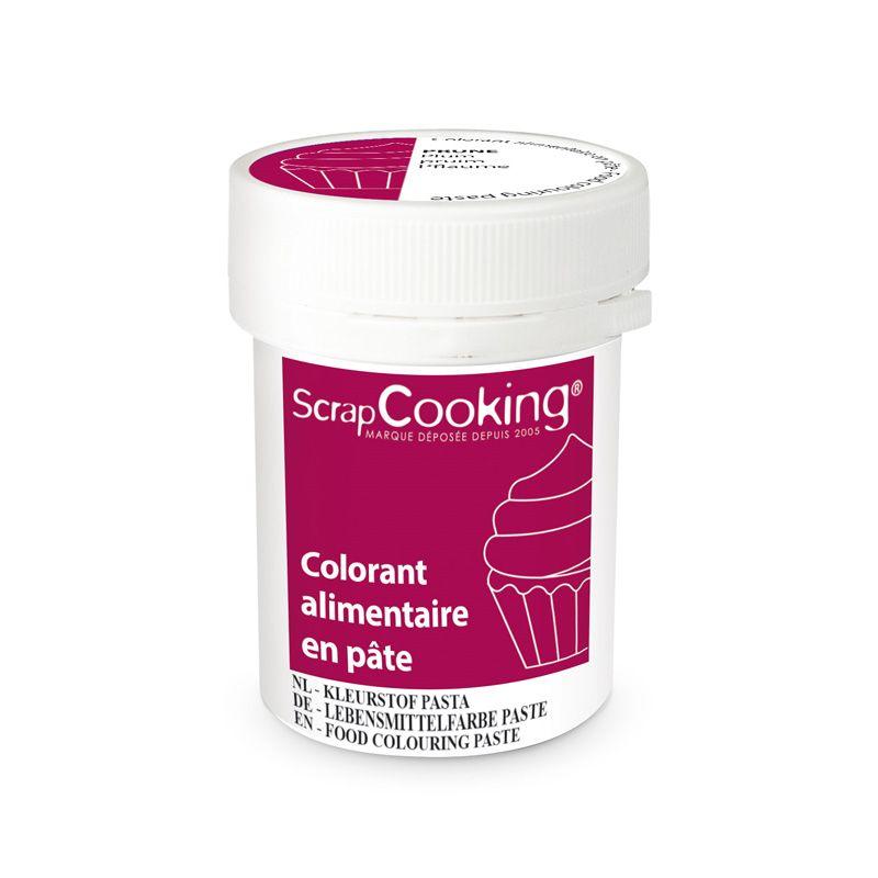 Colorant alimentaire en pâte 20 g - Prune Scrapcooking - Mathon