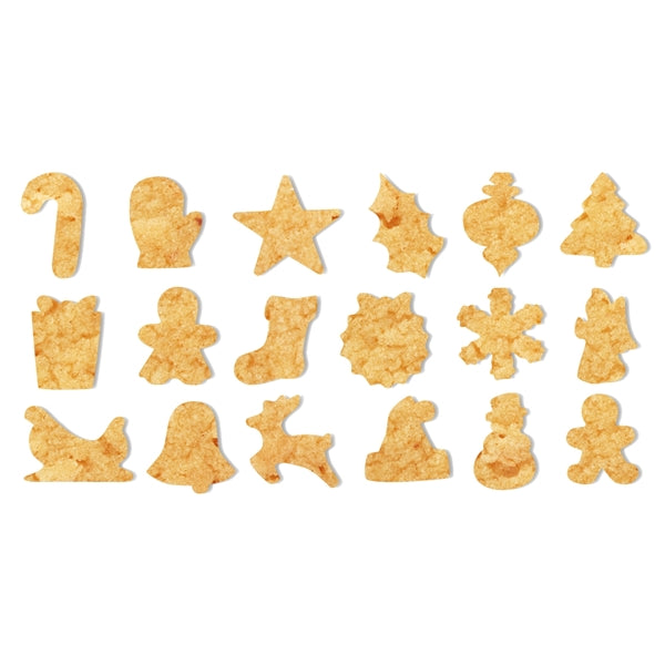 Seau 18 emporte-pièces acier  Noël Scrapcooking - Mathon - 2