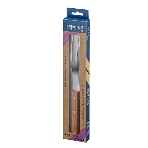 Fourchette en inox pour découpe N°124 Parallèle Opinel - Mathon - 2