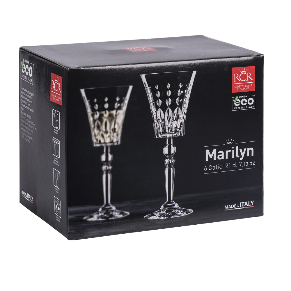 Verre à pied Marilyn 21 cl (lot de 6) RCR - Mathon - 2