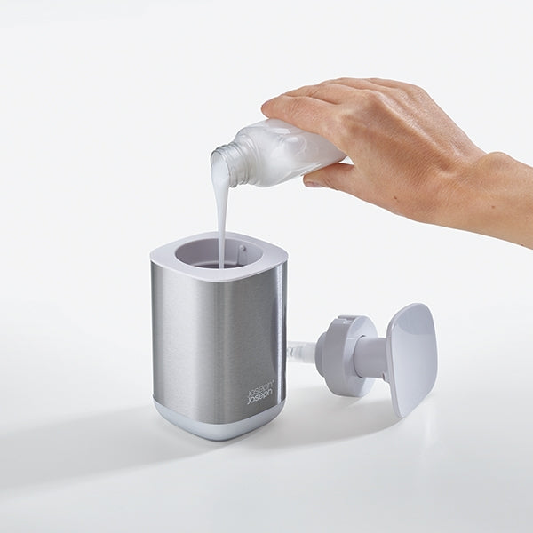 Pompe à savon - Inox Blanc Joseph Joseph - Mathon - 3