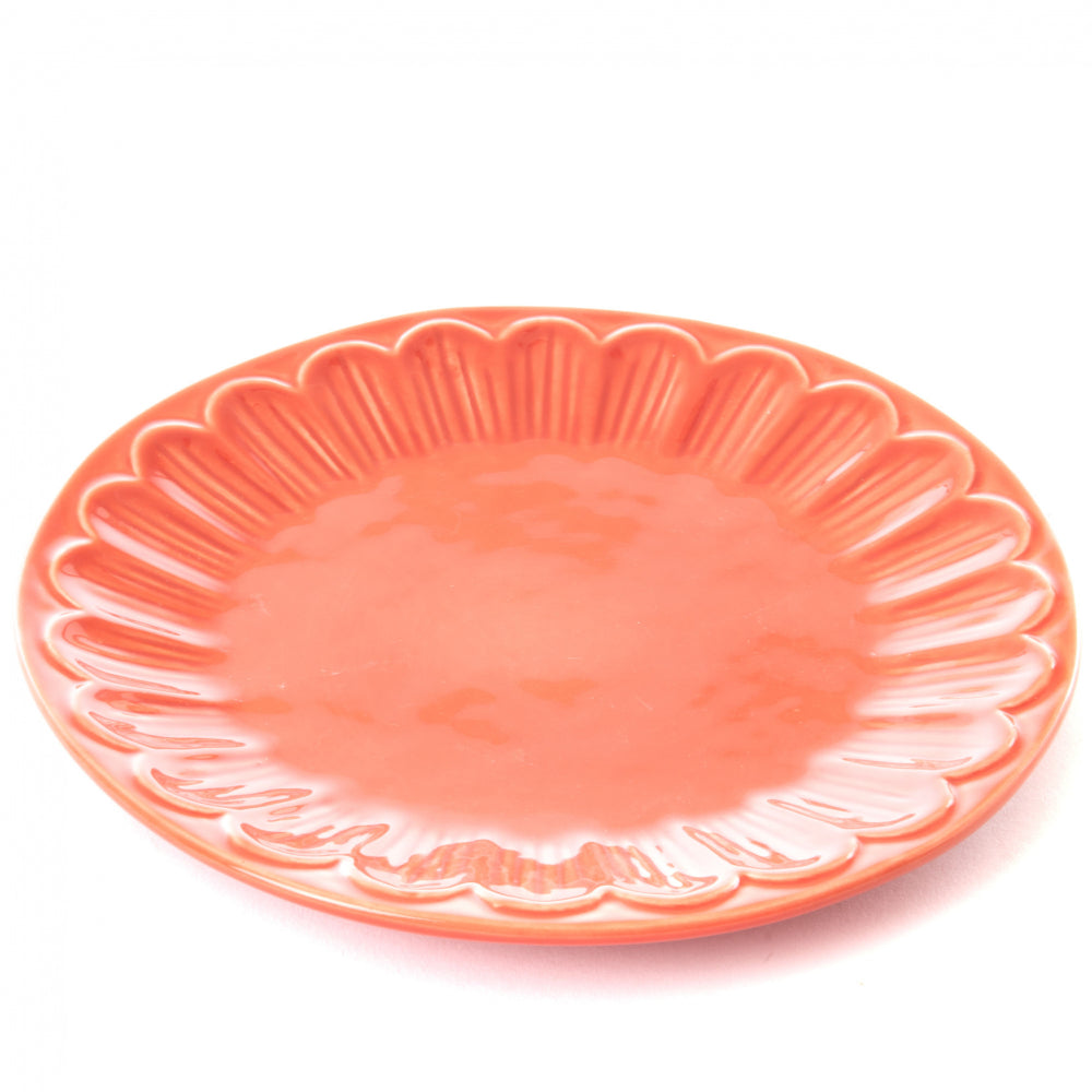 Assiette à dessert pétale corail (lot de 6) Amadeus - Mathon - 3