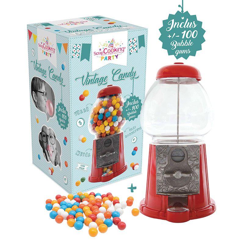 Distributeur de bonbons "Vintage Candy" Scrapcooking - Mathon