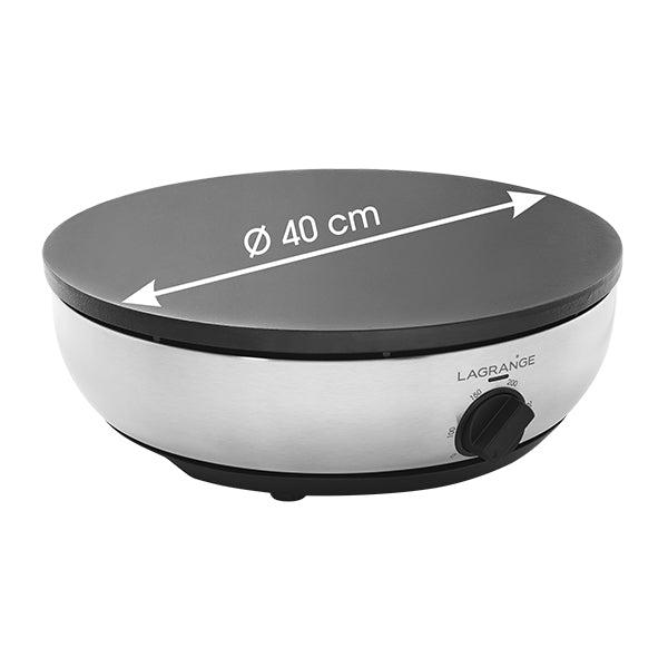 Crêpière professionnelle 40 cm 3000 W Lagrange - Mathon - 4