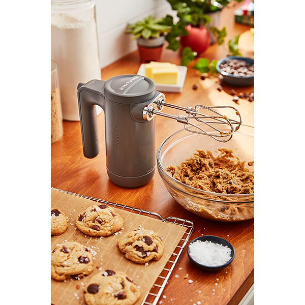 Batteur à main électrique sans fil 7 vitesses gris mat 5KHMB732EDG Kitchenaid - Mathon - 5