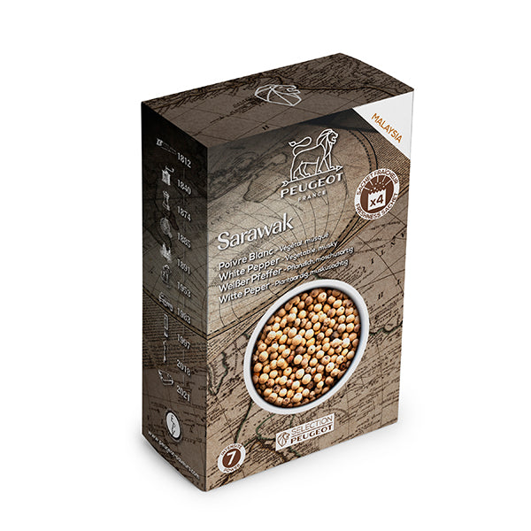 Poivre Blanc Sarawak 4 x 20g Peugeot - Mathon - 1