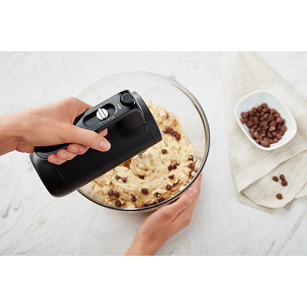 Batteur à main électrique sans fil 7 vitesses noir réglisse 5KHMB732EBM Kitchenaid - Mathon - 4