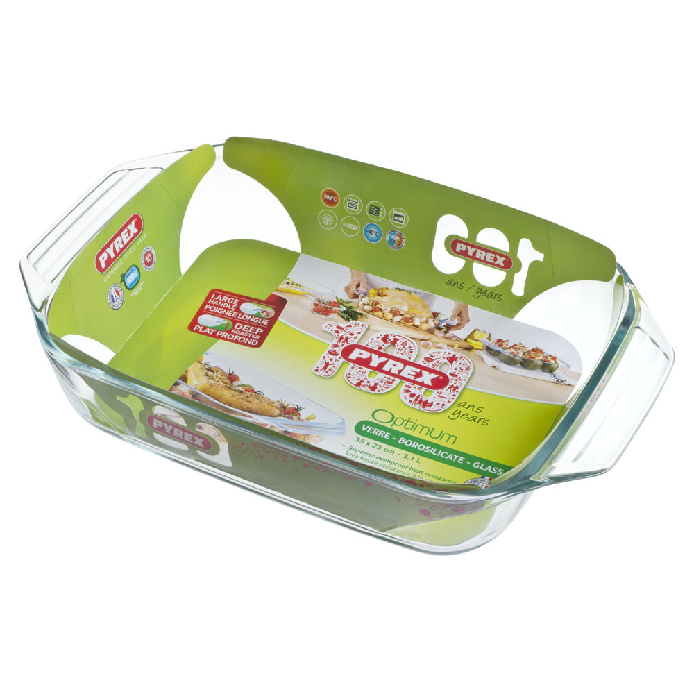 Plat à four Optimum 35x23 cm Pyrex - Mathon - 2