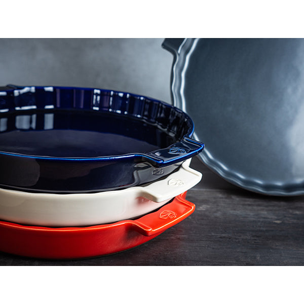 Moule à tarte céramique Appolia écru 30 cm Peugeot - Mathon - 4