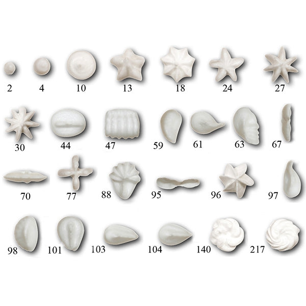 Coffret 26 mini-douilles fines inox spéciales décor De Buyer - Mathon - 3