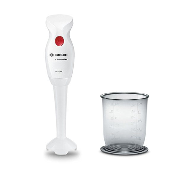 Mixeur Plongeant CleverMixx blanc 400 W MSM14100 Bosch - Mathon - 1