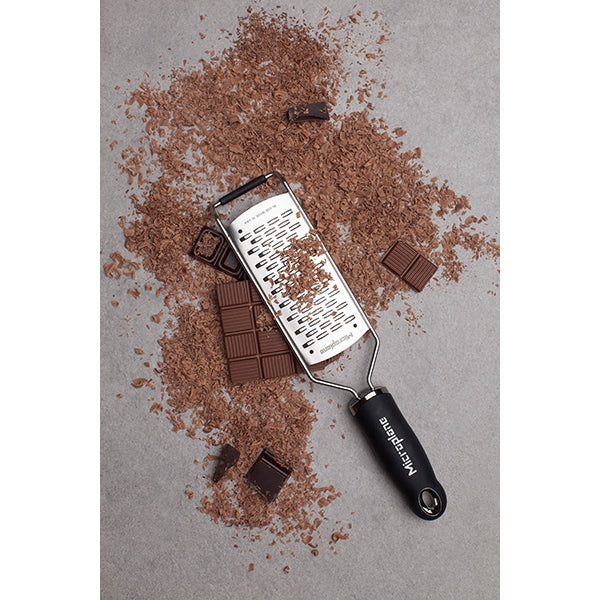 Râpe à fromage double tranchant Gourmet noir Microplane - Mathon - 3